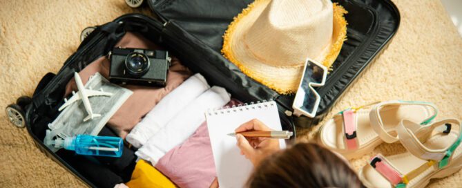 organizar mala viagem